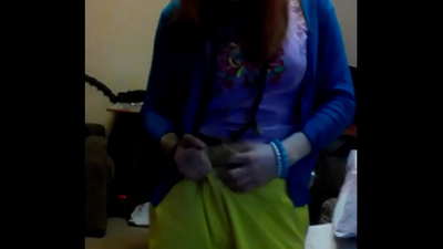 Відэа мастурбацыі буйным планам ад рудавалосай Light Fairy